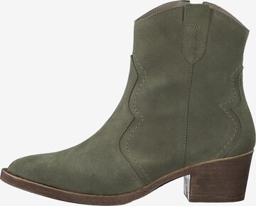 Bottes de cowboy TAMARIS en vert