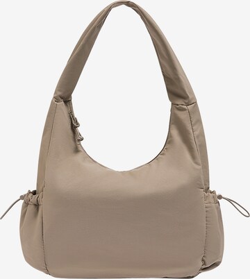 Pull&Bear Shopper in Beige: front