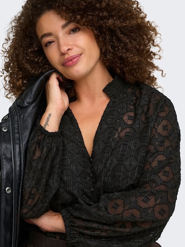 Chemisier 'CHLOEY' ONLY Carmakoma en noir