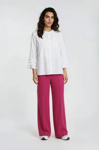 Milano Italy Regular Pants in Pink: front
