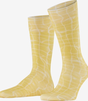 BURLINGTON Socken 'Poolside' in Gelb: Vorderseite