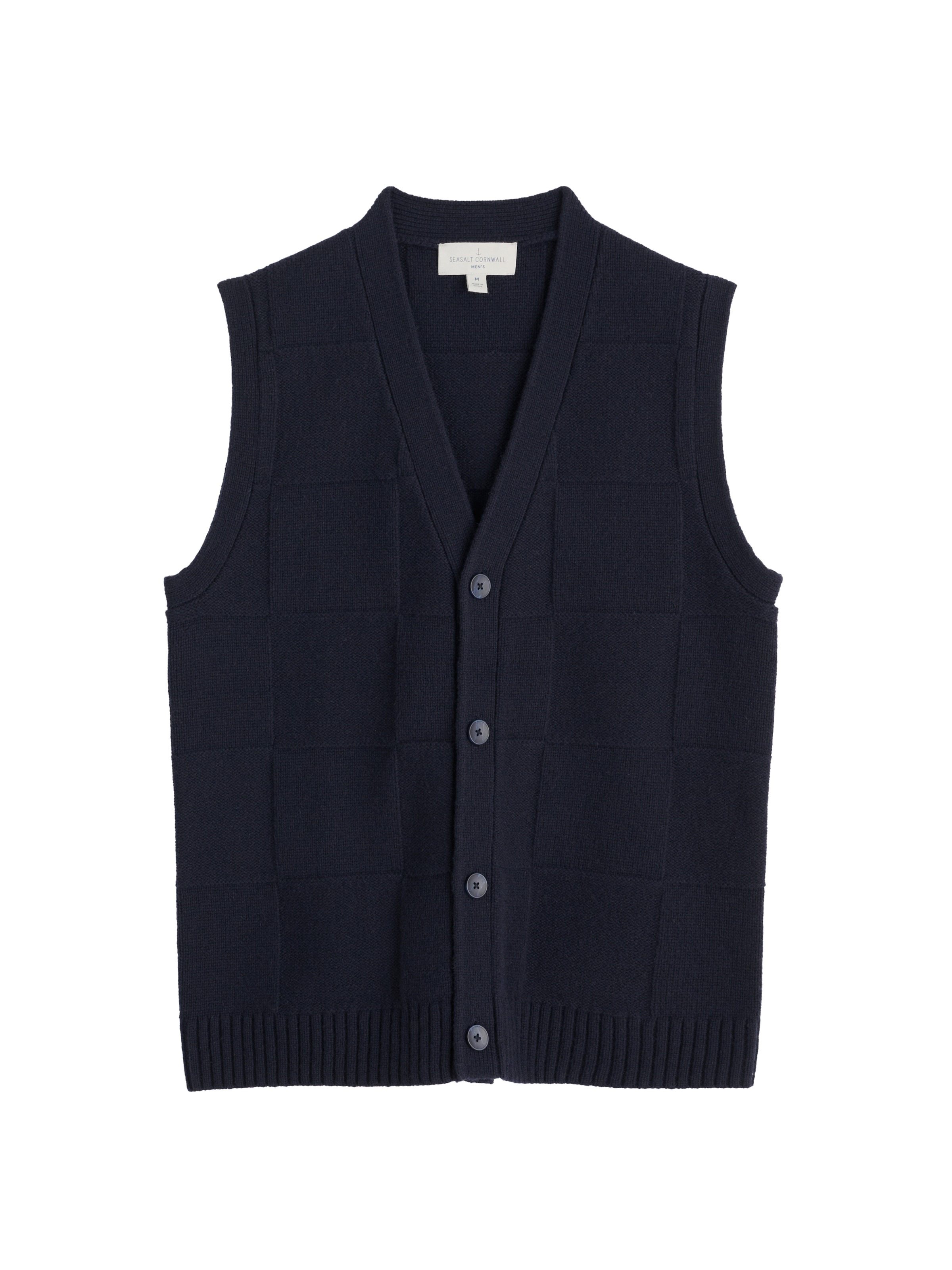 Seasalt Cornwall Vest 'Gwelva' i blå: forside