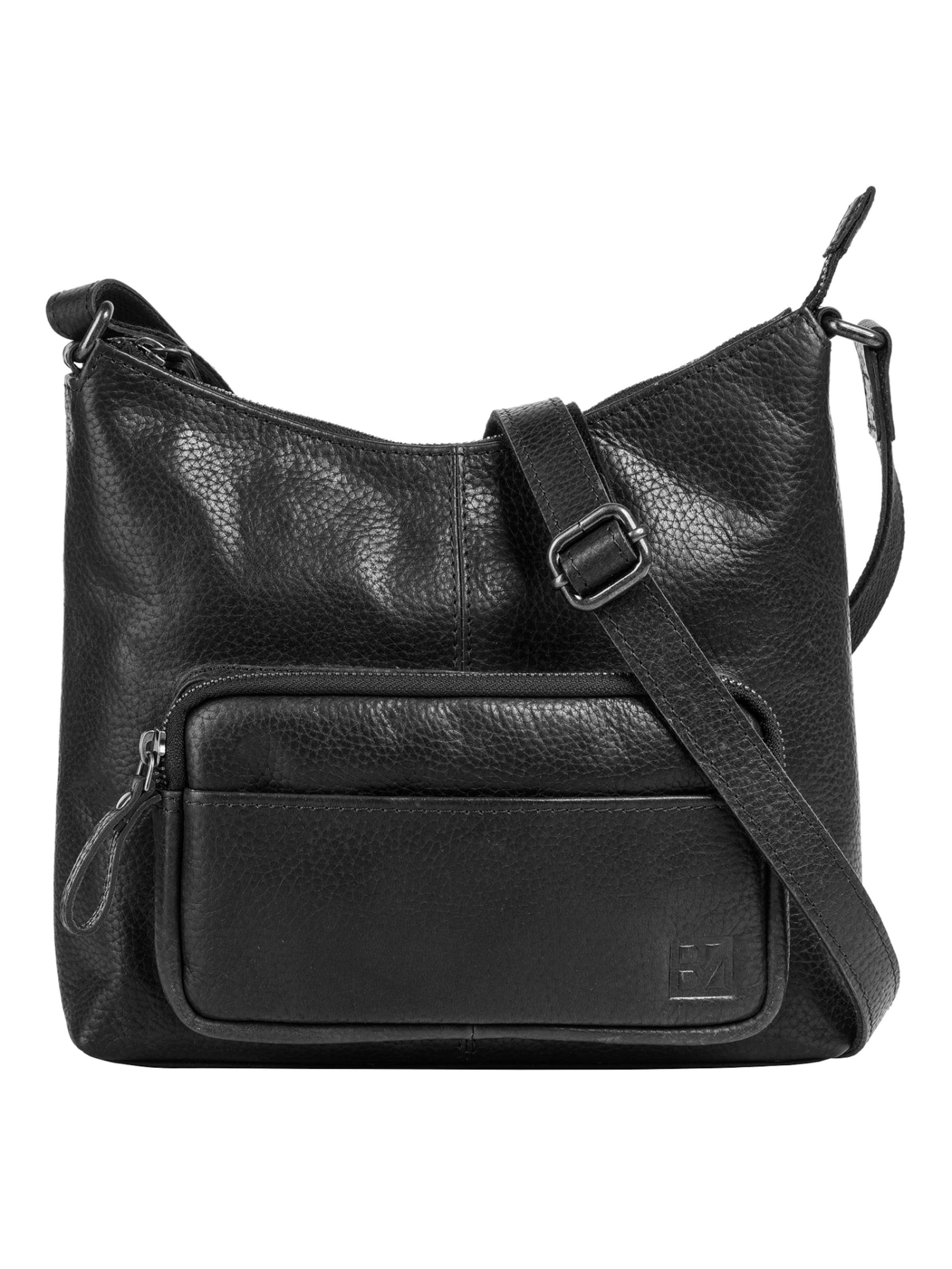 BODENSCHATZ Crossbody Bag in Black: front
