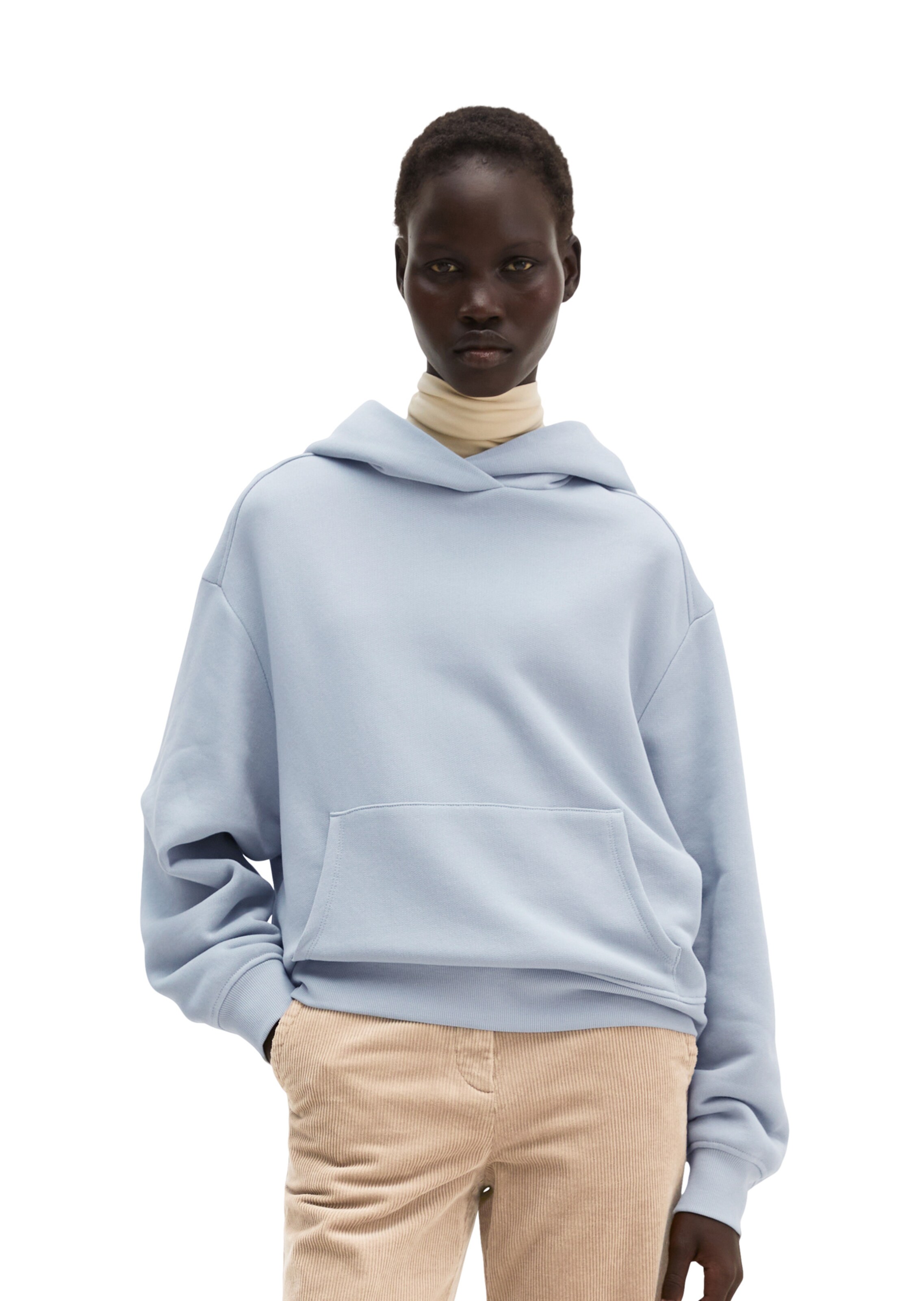 Sweat-shirt Marc O'Polo en bleu : devant