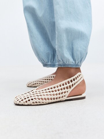 Next Балетки 'Forever Comfort' в Белый