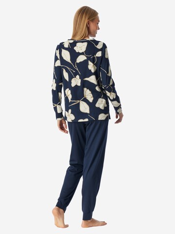 SCHIESSER Pyjama 'Comfort Nightwear' in Blauw