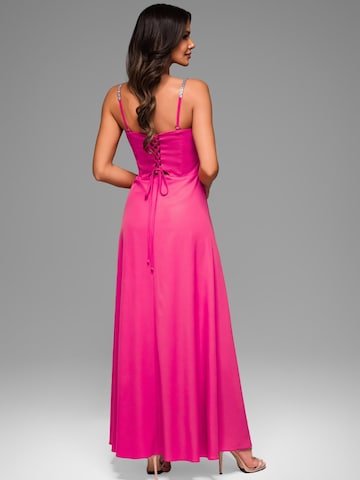 Ombre Evening dress in Pink