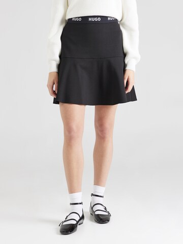 HUGO Skirt 'Relosana-1' in Black: front