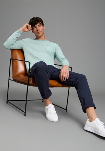 Bruno Banani LM Pullover in Grün