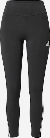 ADIDAS SPORTSWEAR Skinny Sportovní kalhoty – černá: přední strana