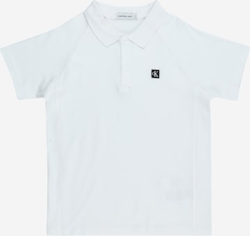 Calvin Klein Jeans - Camiseta en blanco: frente