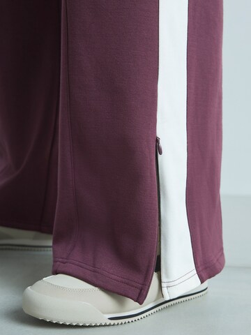 Wide Leg Pantalon Next en rouge