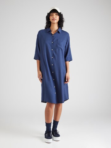 ZABAIONE Blousejurk 'La44nda' in Blauw: voorkant