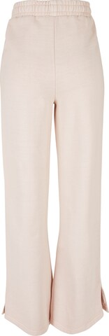 Urban Classics Wide Leg Hose in Pink