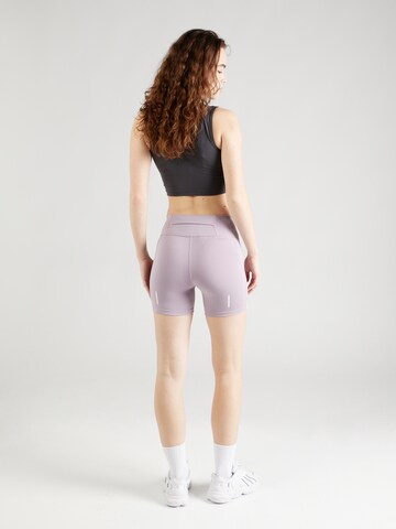ADIDAS PERFORMANCE Skinny Spodnie sportowe 'DailyRun' w kolorze fioletowy