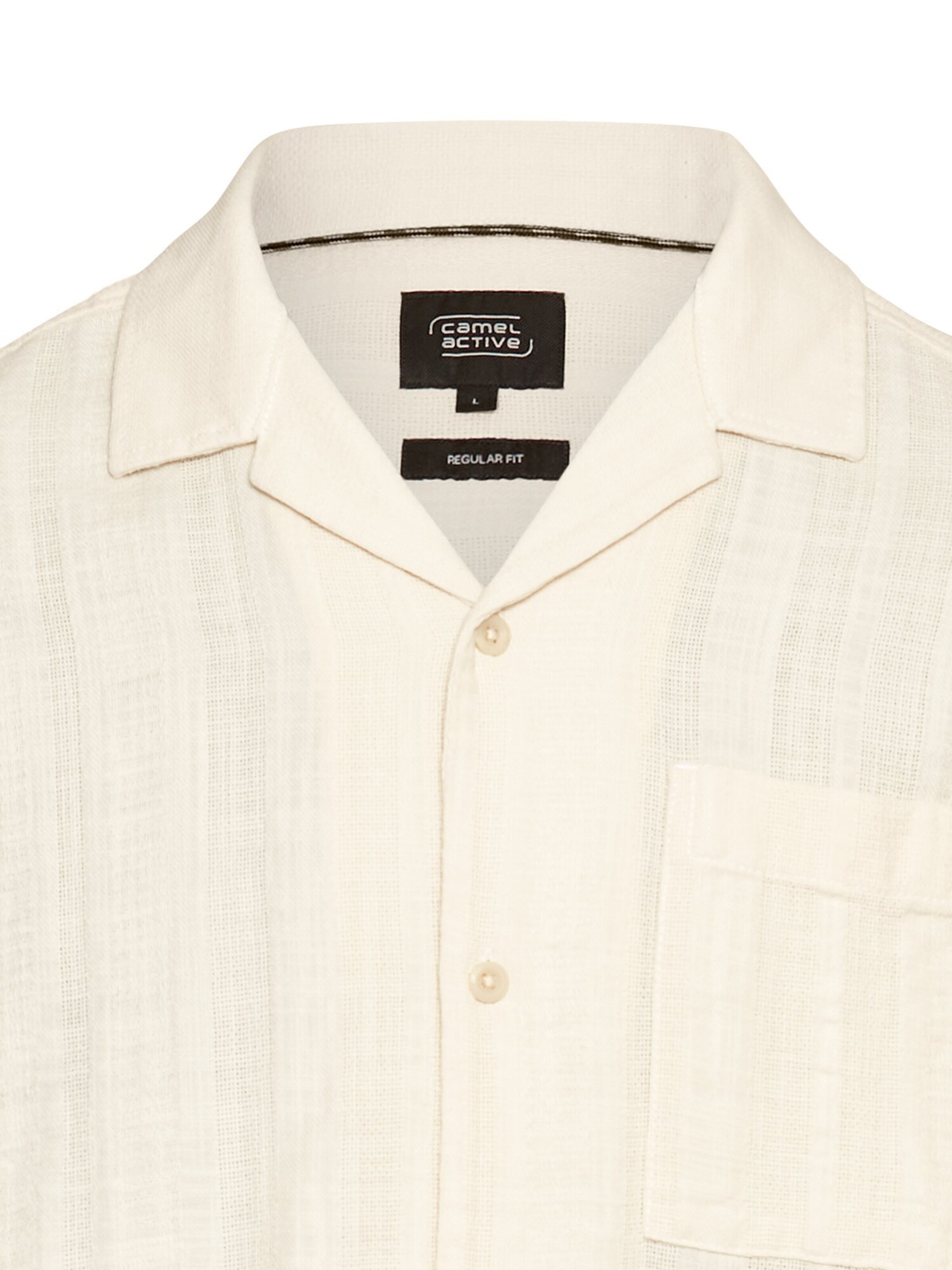 CAMEL ACTIVE Regular fit Button Up Shirt in Beige