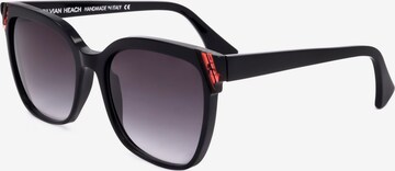 Occhiali da sole 'AMELIA SUN' di Silvian Heach in nero: frontale