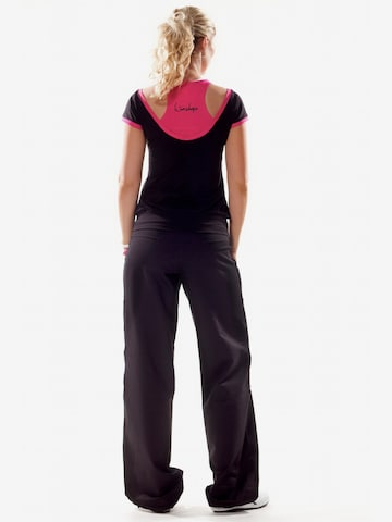 Winshape Lużny krój Spodnie sportowe 'WTE9' w kolorze czarny