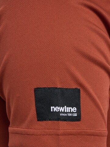 Newline Functioneel shirt 'CHARGE' in Rood