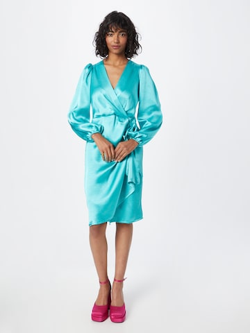 Robe de cocktail Closet London en vert : devant