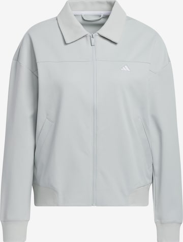 ADIDAS PERFORMANCE Sports jacket 'Go-To' in Grey: front