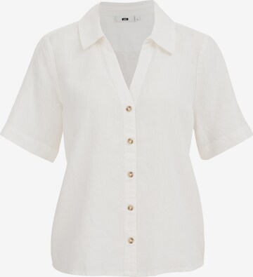 WE Fashion Blouse in White: front