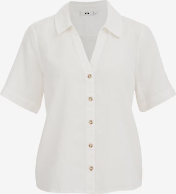 WE Fashion Bluza | bela barva: sprednja stran
