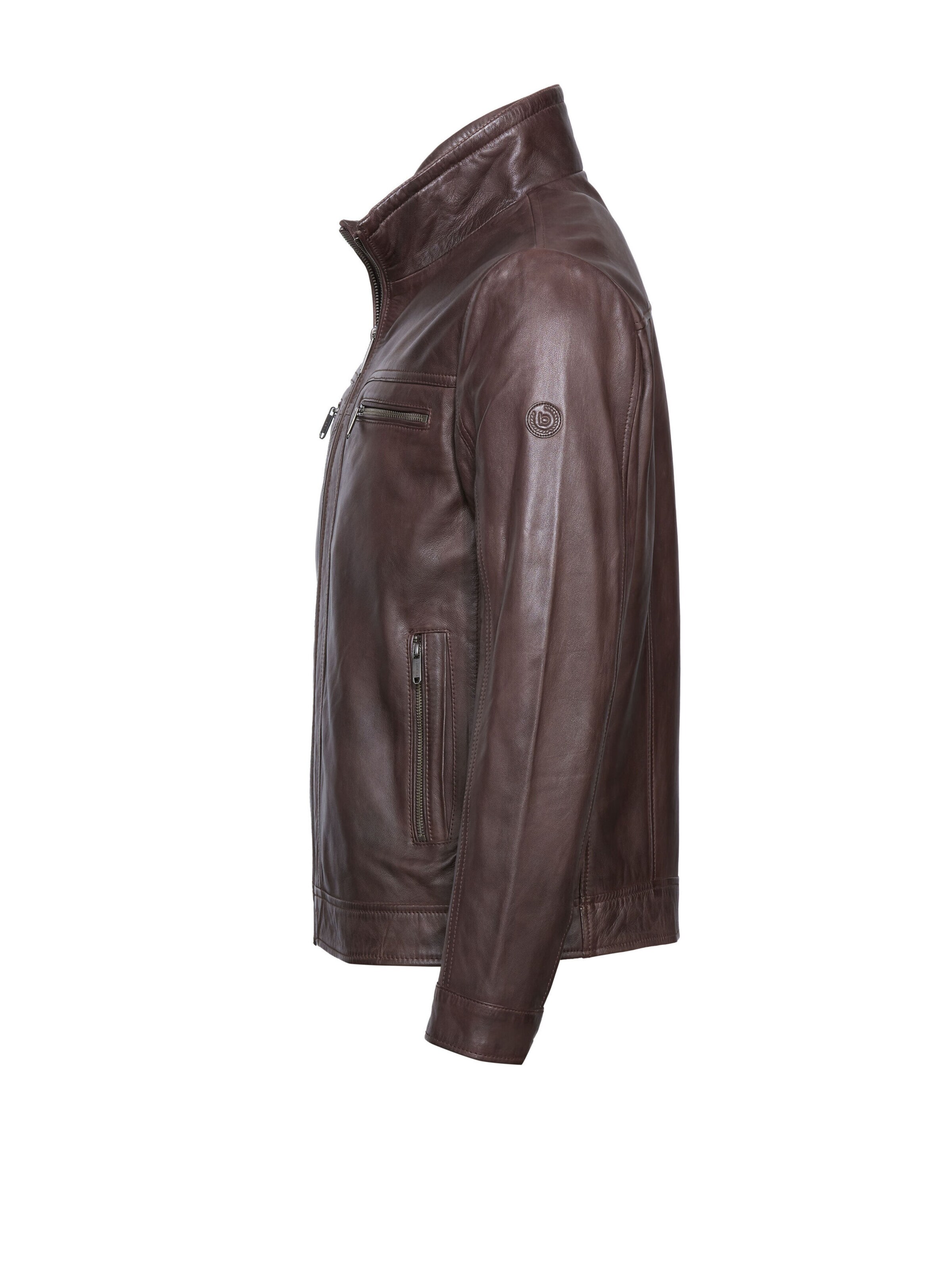 bugatti Lederjacke 'BUMatti' in Braun