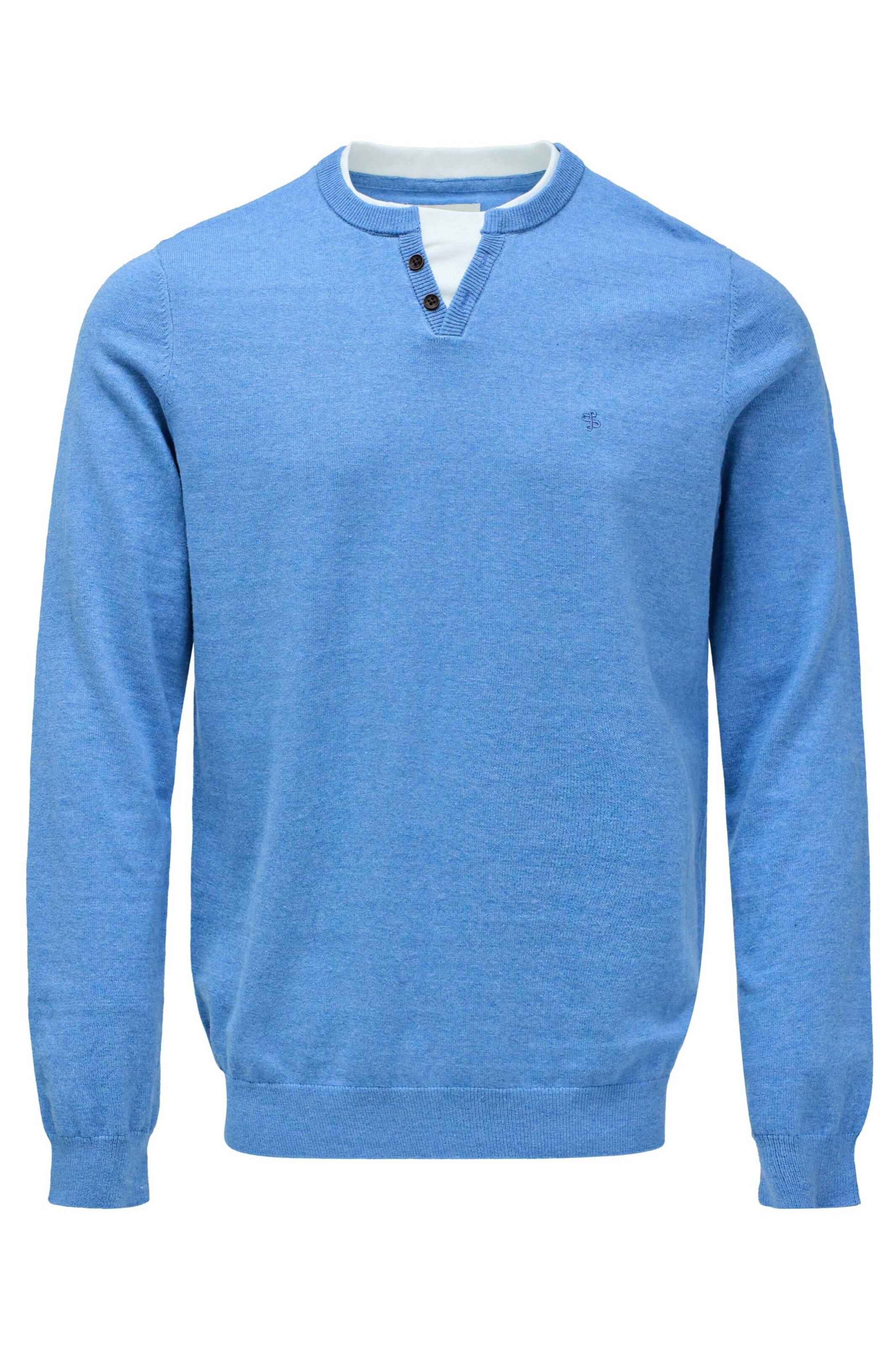 Salsa Jeans Pullover in Blau: Vorderseite