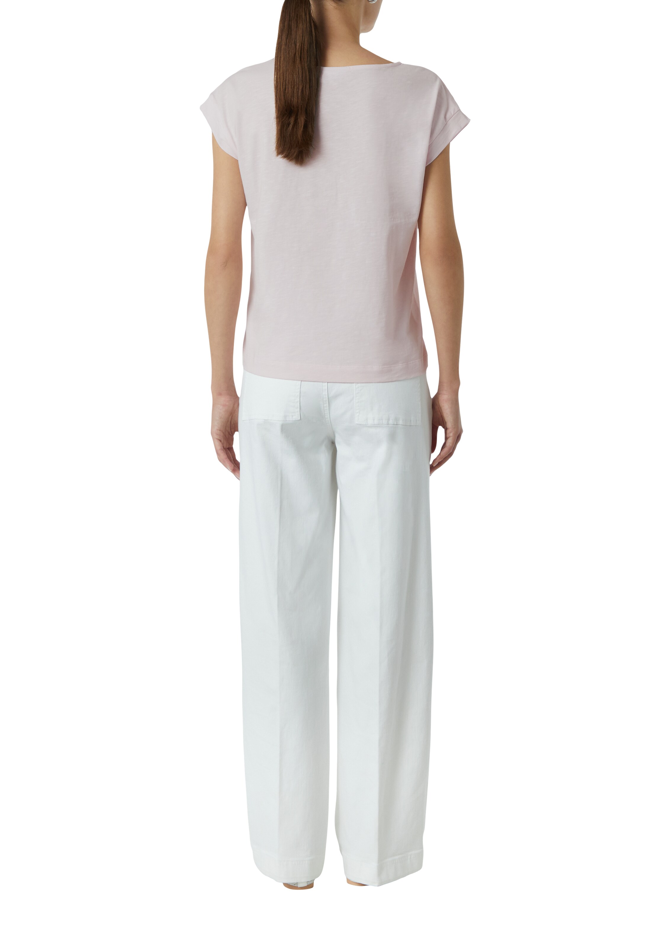 comma casual identity Μπλουζάκι σε ροζ: πίσω