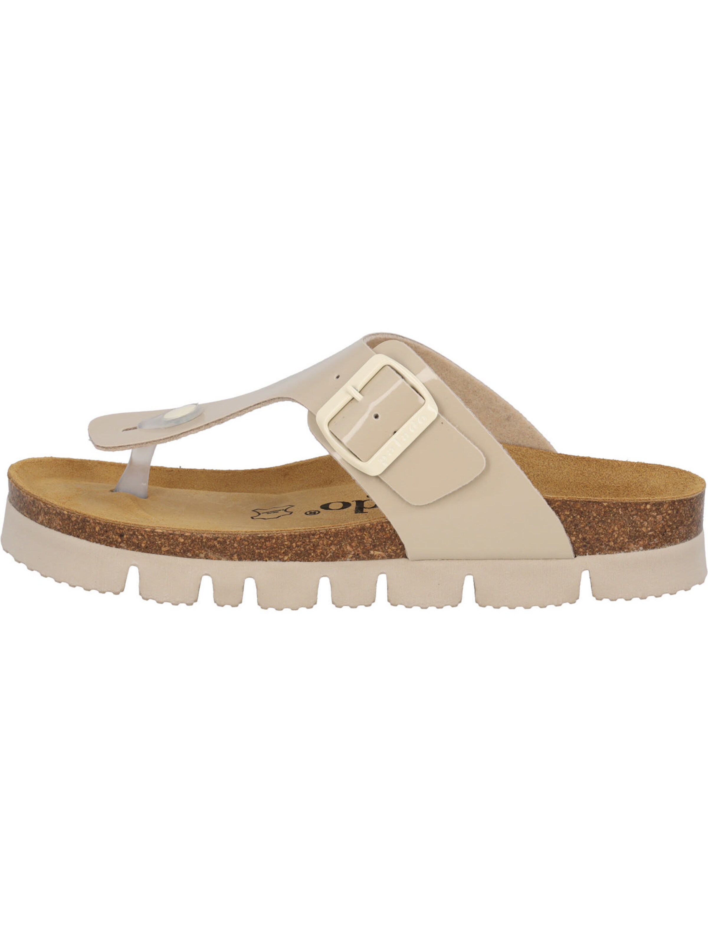 Palado Zehentrenner 'Palado Kos PL Lack'‌‌‌‌ in Beige