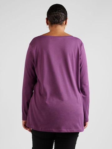 ONLY Carmakoma Majica 'BONNIE' | vijolična barva