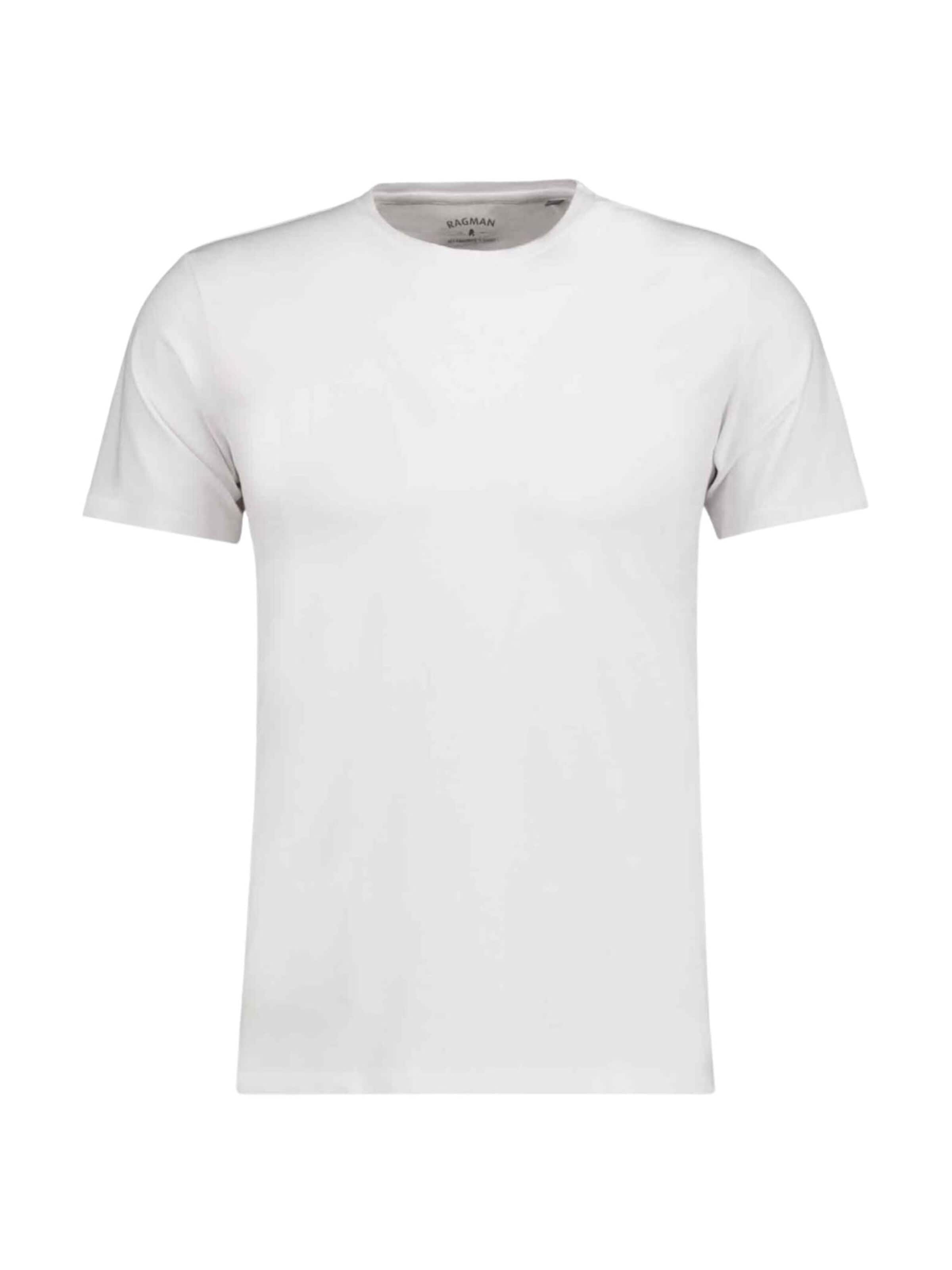 T-Shirt 'T-SHIRT' Ragman en blanc : devant