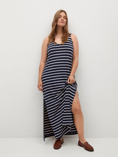 Rochie de vară 'GUAY' VIOLETA by Mango pe bleumarin / alb, Vizualizare model