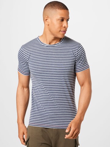 Key Largo T-shirt 'DANILO' i blå: framsida