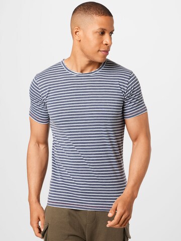 T-Shirt 'DANILO' Key Largo en bleu : devant