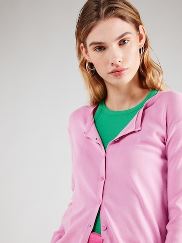 UNITED COLORS OF BENETTON Strickjacke in Pink