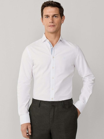 Hackett London Regular fit Overhemd in Wit: voorkant