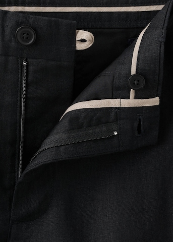 MANGO MAN Slimfit Hose 'Oyster' in Schwarz