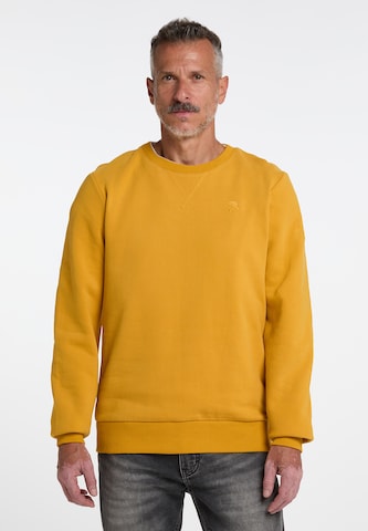 Schmuddelwedda Sweatshirt in Yellow: front