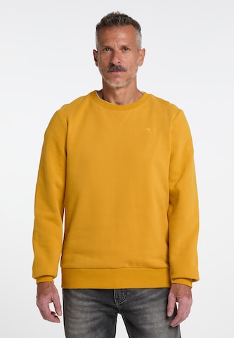 Schmuddelwedda - Sudadera en amarillo: frente