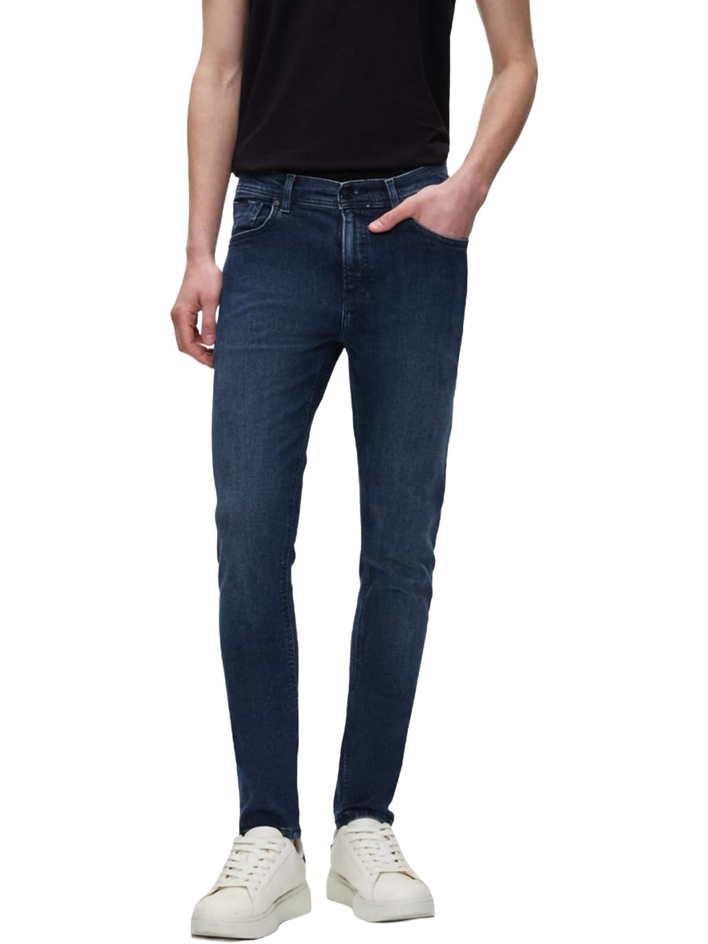 Skinny Jeans 'LTB Jeans Herren New Smarty Skinny Leg Mid Waist Jeanshose' di LTB Jeans in blu: frontale
