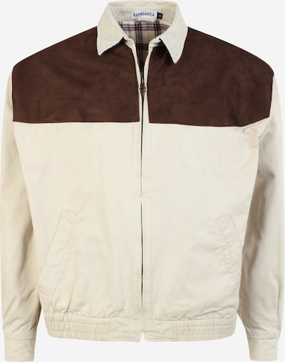 RETROAREA Between-Season Jacket 'Harrington' in Cappuccino / Black, Item view