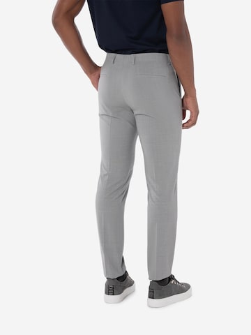 BENVENUTO Slim fit Pants 'IAGO' in Grey