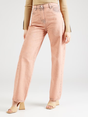 IRO Regular Jeans i rosa: framsida