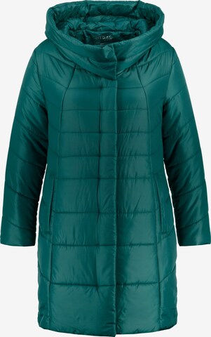 Manteau mi-saison Ulla Popken en vert : devant