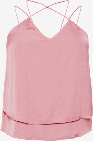 Guido Maria Kretschmer Curvy Top 'Ava' in Pink: front