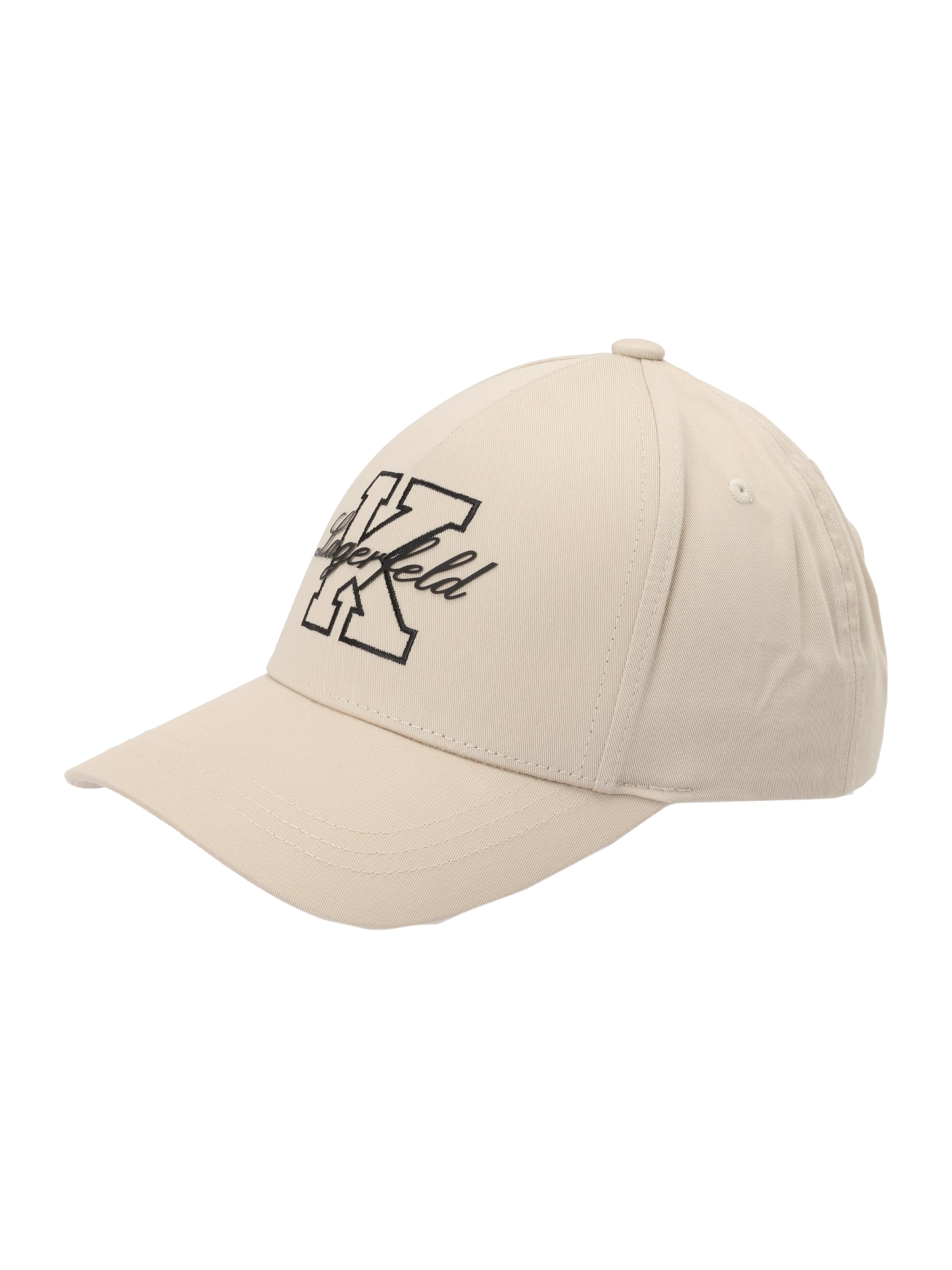 Karl Lagerfeld Cap in Beige: Vorderseite
