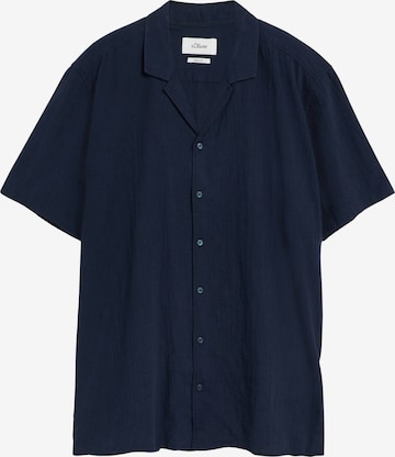 Chemise s.Oliver en bleu : devant