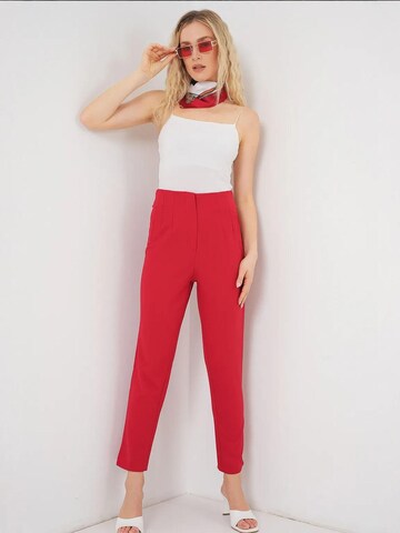 Pantalon à pince Bigdart en rouge